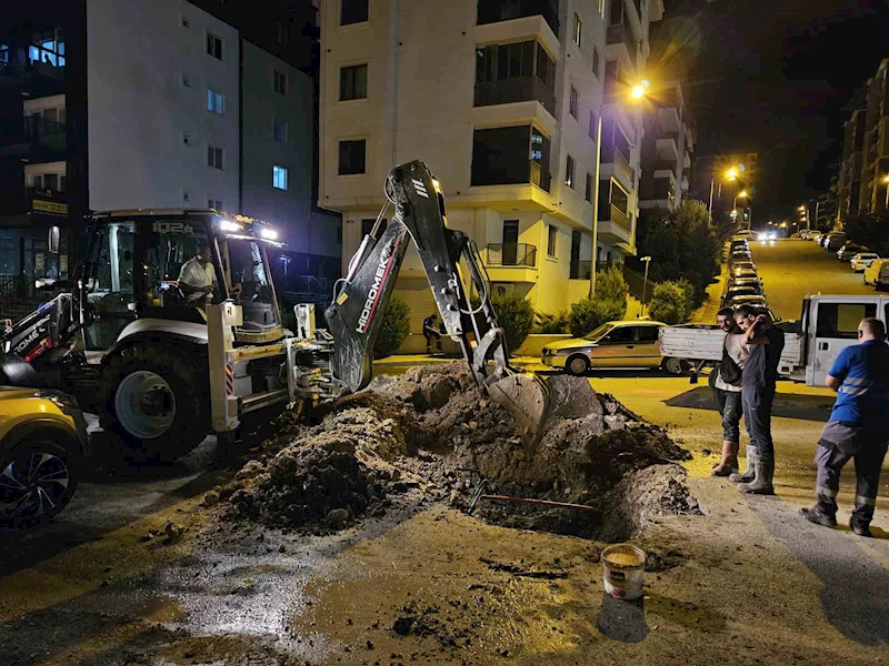 DOĞALGAZ HATTI PATLADI FACİANIN EŞİĞİNDEN DÖNÜLDÜ