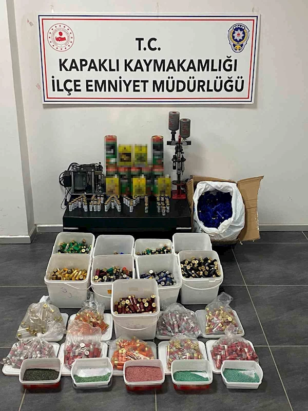 TEKİRDAĞ’DA SOSYAL MEDYADAN FİŞEK TİCARETİ YAPAN ŞÜPHELİ YAKALANDI