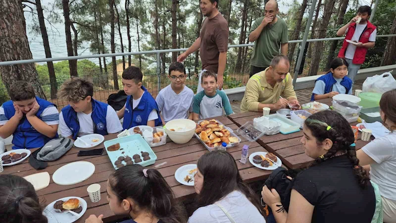 TEKİRDAĞ’DA ÖĞRENCİLERDEN ORMAN KAHRAMANLARINA DUYGULANDIRAN MEKTUPLAR