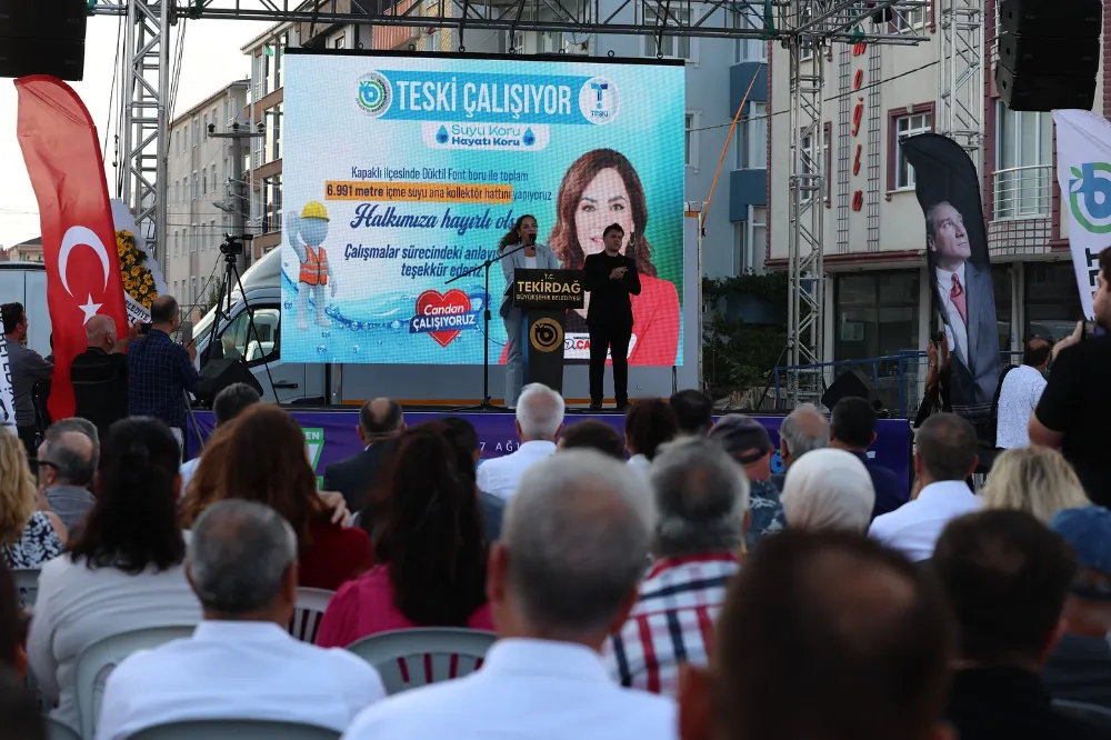 BÜYÜKŞEHİR VE TESKİ’DEN KAPAKLI’YA DEV ALTYAPI YATIRIMI