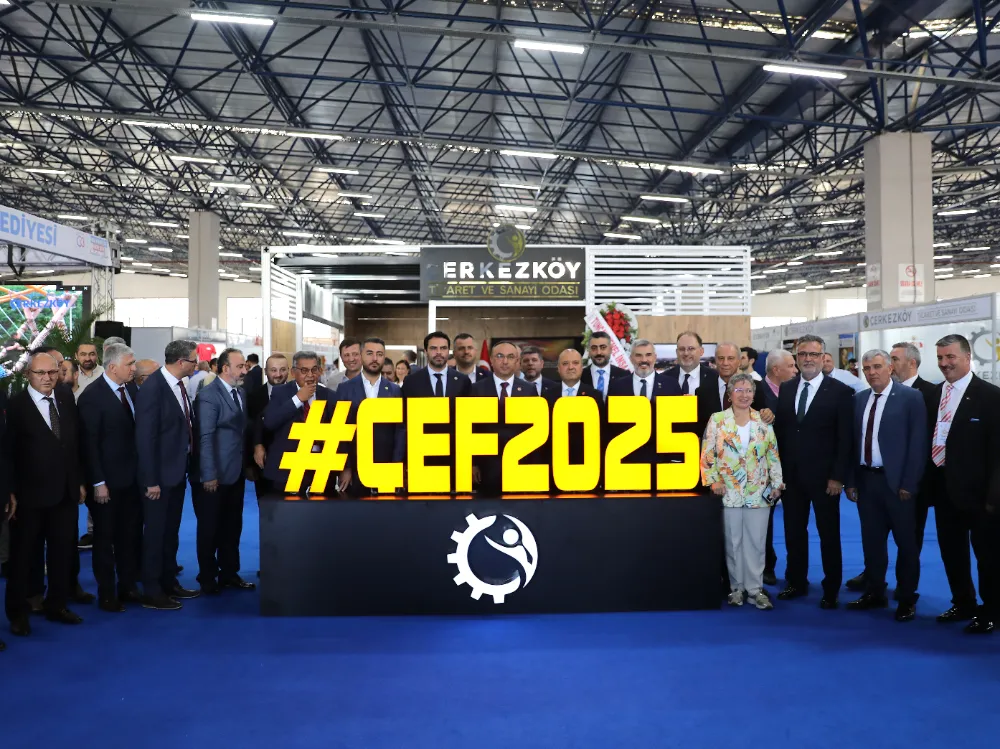 ÇERKEZKÖY ENDÜSTRİYEL FUARI KAPILARINI AÇTI