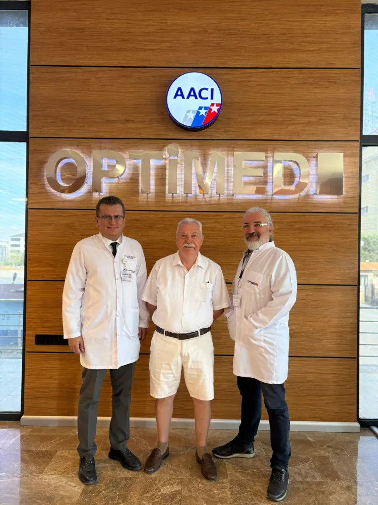 ESKİ ÇORLU BELEDİYE BAŞKAN YARDIMCISI OKTAY ÇOLPAN SAĞLIĞINA KAVUŞTU