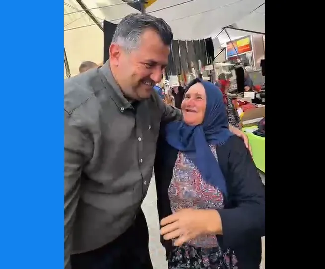 BAŞKAN ABDÜL TAŞYASAN PAZARA ÇIKTI