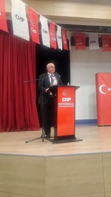 HAYRABOLU BELEDİYE BAŞKANI TUNCER BAŞOĞLU CHP’DEN İSTİFA ETTİ