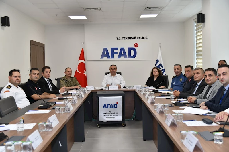 İSTANBUL-ADALAR MERKEZLİ DEPREM TATBİKATI İÇİN PLANLAMA TOPLANTISI YAPILDI