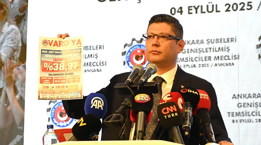 TÜRK METAL TALEPLERİNİ AÇIKLADI: İLK 6 AY İÇİN YÜZDE 38,97