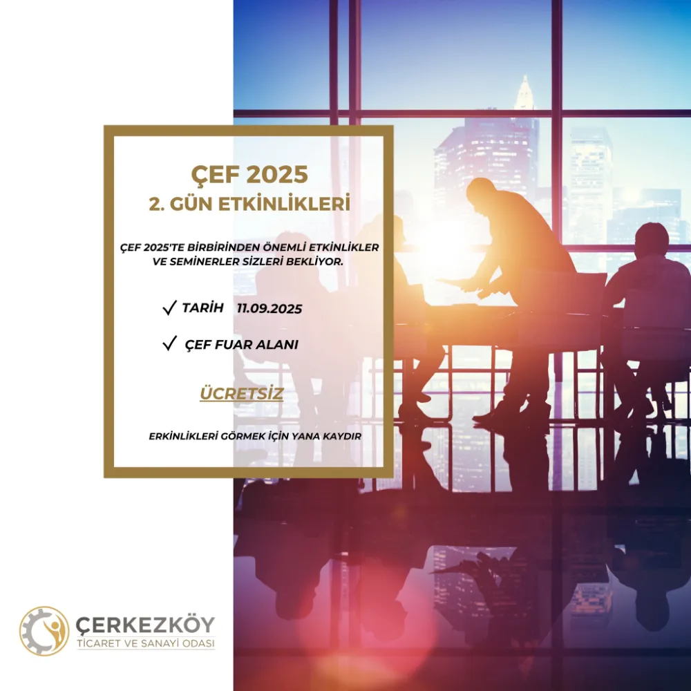 İŞTE ÇEF 2025
