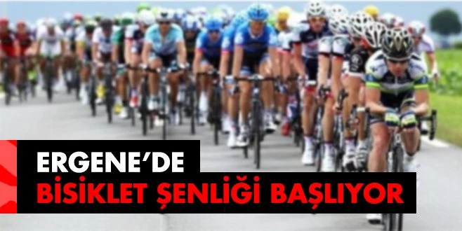 BİSİKLET TUTKUNLARI ERGENE?DE BULUŞUYOR