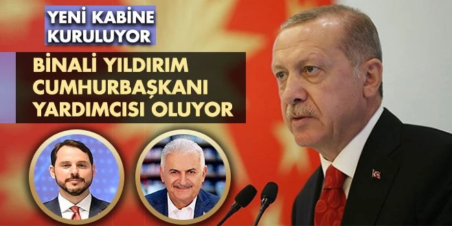 BİNALİ YILDIRIM CUMHURBAŞKANI YARDIMCISI OLUYOR