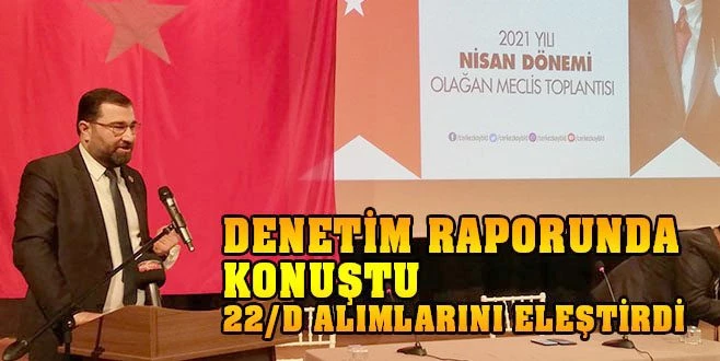 AK PARTİLİ İÇLİ`NİN İMALI AÇIKLAMALARI MECLİS`E DAMGA VURDU