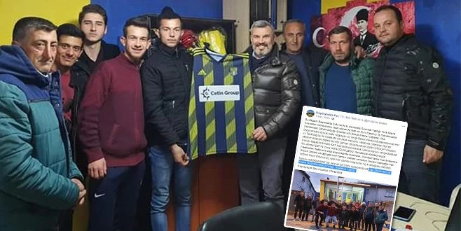 KÜÇÜKYAYLASPOR`DAN AHMET ÇETİN PAYLAŞIMI