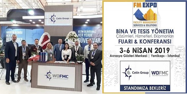 AHMET ÇETİN`DEN WOFMC STANDINA DESTEK