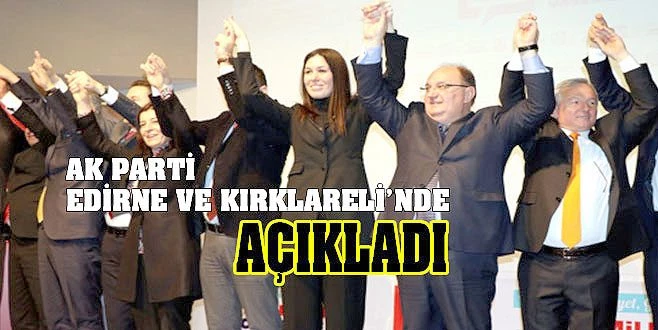 TEKİRDAĞ HARİÇ AÇIKLANDI!