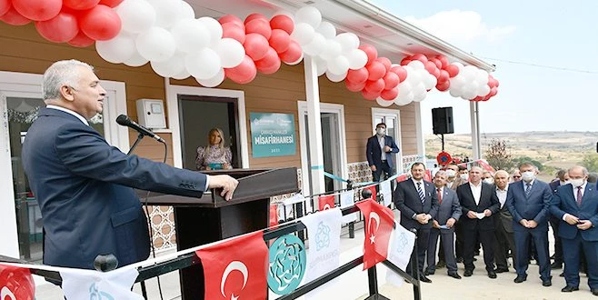 ÇANAKÇI MAHALLESİ MİSAFİRHANESİ?NİN AÇILIŞI GERÇEKLEŞTİRİLDİ