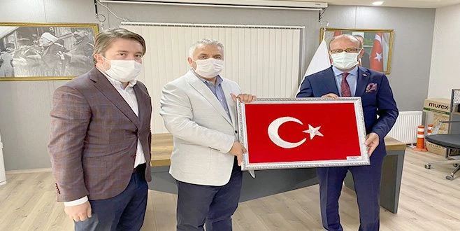 BARTIN`DAN GELEN MİSAFİRLER TEKMÜSKOOP`TA AĞIRLANDI