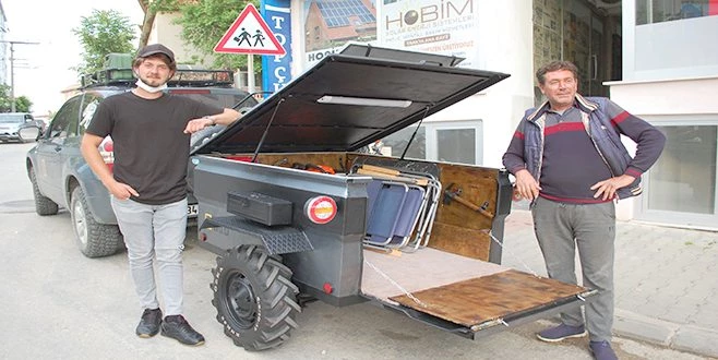 BABA OĞUL HAYALİNİ 20 GÜNDE SANATA DÖNÜŞTÜRDÜ