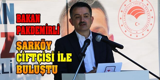  ?ŞARKÖY?LE DE BİRLİKTE ?GIDANI KORU SOFRANA SAHİP? ÇIK DİYORUZ?