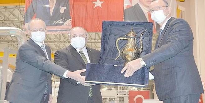 SANAYİ VE TEKNOLOJİ BAKANI VARANK TEKİRDAĞ?DA FABRİKA AÇILIŞINA KATILDI