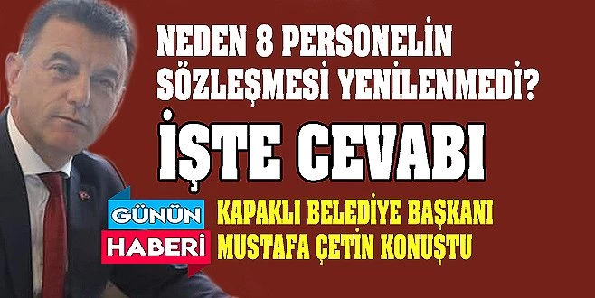 BEN ONLARA YETERİNCE FIRSAT VERDİM!