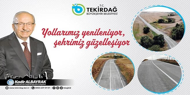 BÜYÜKŞEHİR MARMARAEREĞLİSİ BAĞLANTI YOLUNU HİZMETE AÇACAK