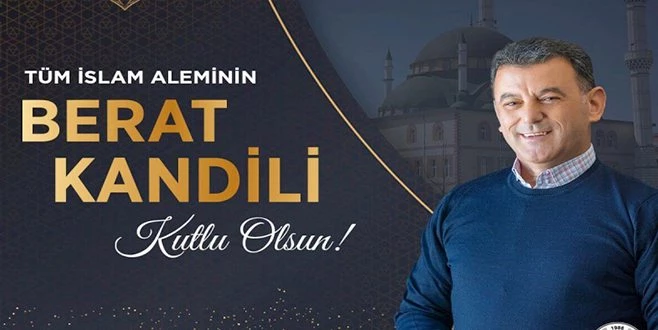 BAŞKAN ÇETİN`DEN BERAT KANDİLİ MESAJI