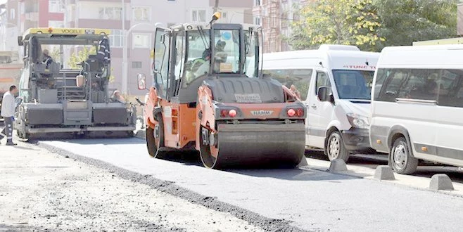 BUTÇULAR SOKAK ASFALTLANDI