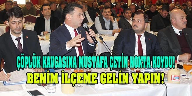 ÇETİN`DEN AKAY`A: TRİBÜNE OYNAMAYALIM