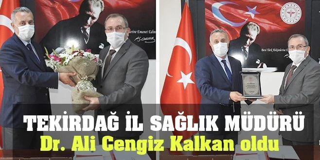 TEKİRDAĞ`A EDİRNE`DEN İL SAĞLIK MÜDÜRÜ ATANDI