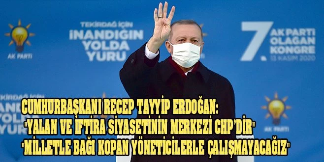 CUMHURBAŞKANI ERDOĞAN TEKİRDAĞ?DA PARTİSİNİN KONGRESİNE KATILDI