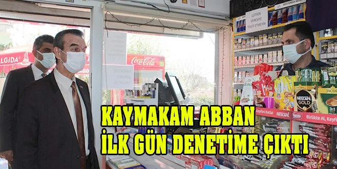 ÇERKEZKÖY`DE TAM KAPANMA DENETİMİ YAPILDI