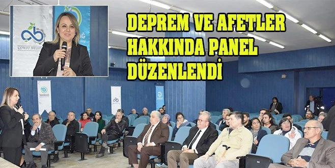 DEPREM VE ŞEHİR AFETLERİ PANELİ 