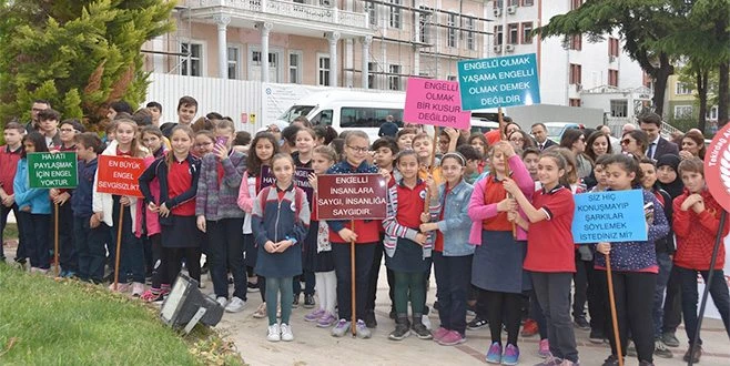 TEKİRDAĞ`DA ENGELİLER HAFTASI KUTLAMASI 