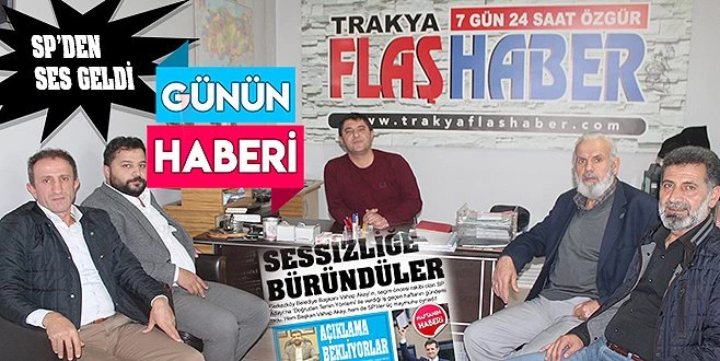 OLAY HABERE SP`LİLERDEN AÇIKLAMA