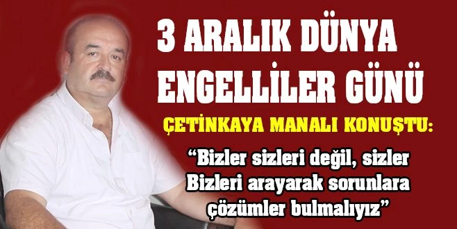 BİZLER SADECE ENGELLİYİZ