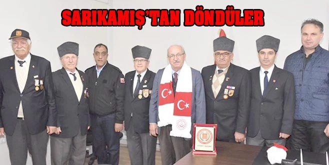 SARIKAMIŞ`TAN DÖNDÜLER!