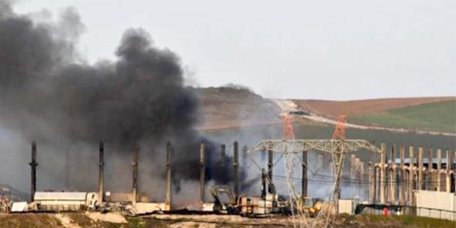 GERİ DÖNÜŞÜM FABRİKASINDA YANGIN