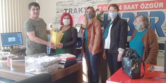 TRAKYA FLAŞ HABER`E 21 EKİM ZİYARETİ