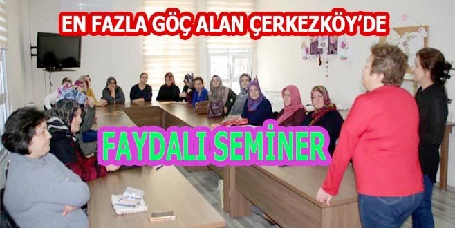 GÖÇÜN GETİRDİKLERİ ANLATILDI?