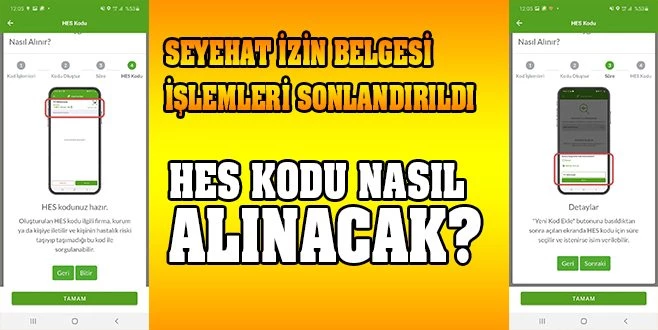 HES KODU İLE TOPLU ULAŞIM YAPILACAK