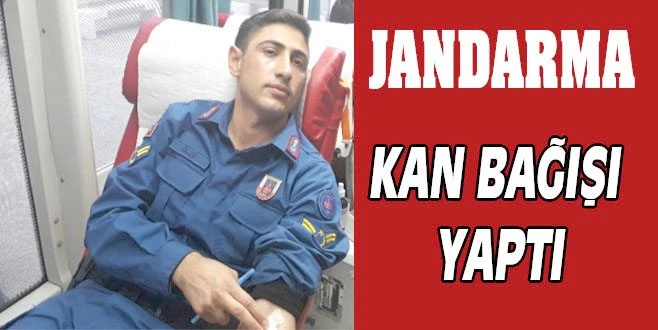 ASKERLER KIZILAY`A KAN VERDİ