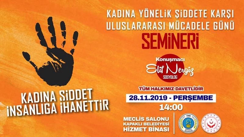 KAPAKLI`DA ŞİDDET SEMİNERİ...