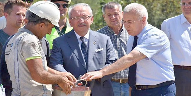 BÜYÜKŞEHİRDEN SU DEPOSU