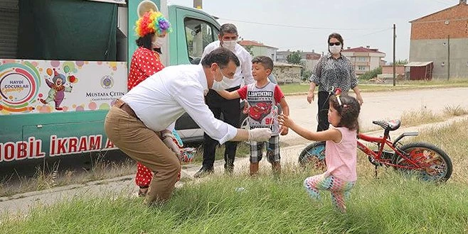 KAPAKLI?DA ÇOCUKLARI MUTLU EDEN ETKİNLİK