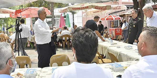 BAŞKAN YURDAKUL BAYRAMLAŞMA TÖRENİNE KATILDI