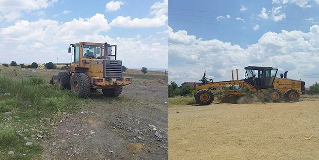 MALKARA KURBAN PAZARI SATIŞ YERLERİ HAZIRLANIYOR