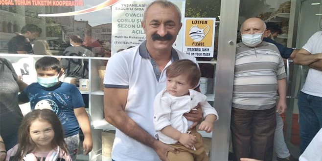 TUNCELİ BELEDİYE BAŞKANI  MAÇOĞLU ÇORLU`DA AÇILIŞ YAPTI 