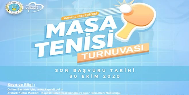 MASA TENİSİ TURNUVASI DÜZENLENİYOR