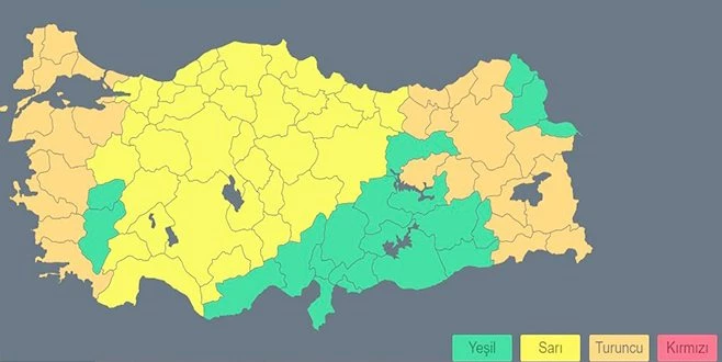 METEOROLOJİ`DEN TEHLİKELİ UYARI