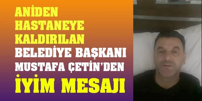 BENİM SAĞLIK DURUMUM GAYET İYİ