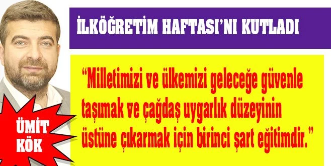 İLKÖĞRETİM HAFTASI`NI KUTLADI